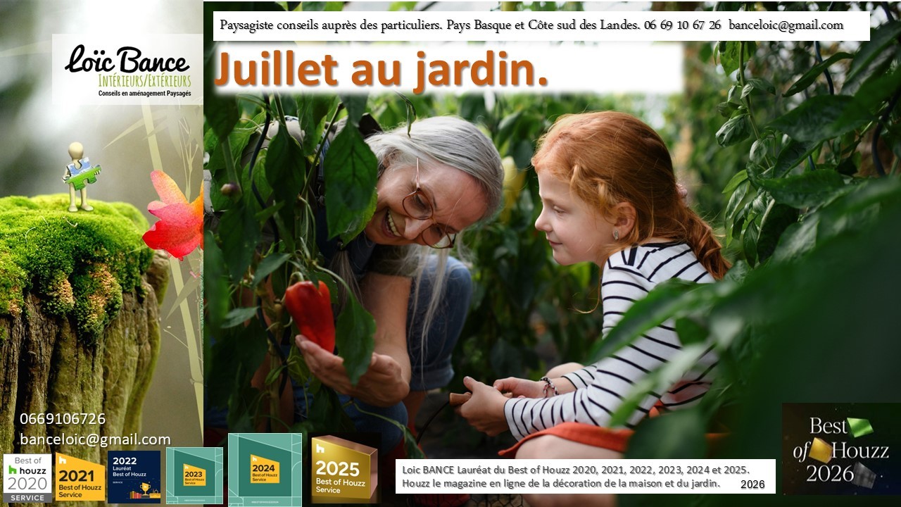 Gu�thary paysages Juillet au jardin