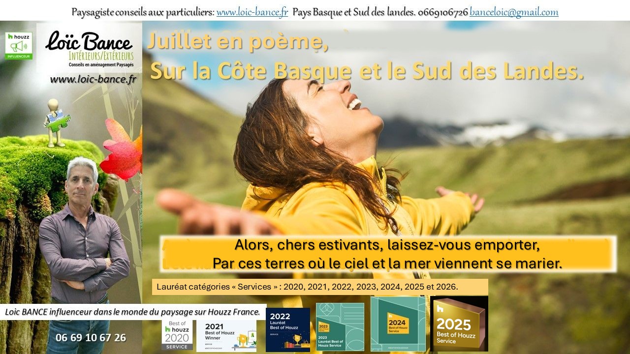 Gu�thary paysages Juillet en po�me.