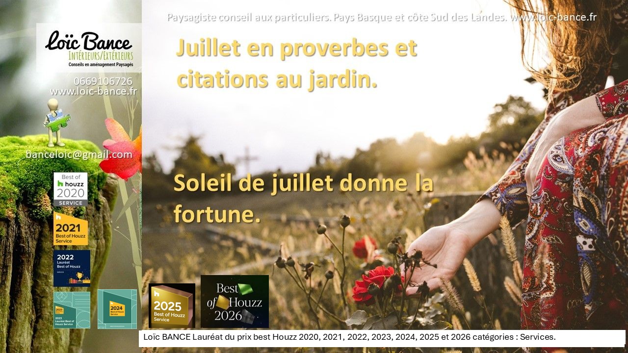 Gu�thary paysages Juillet en proverbes.